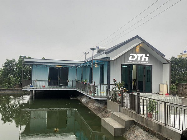 Nhà lắp ghép khung thép - Panel cách nhiệt 1